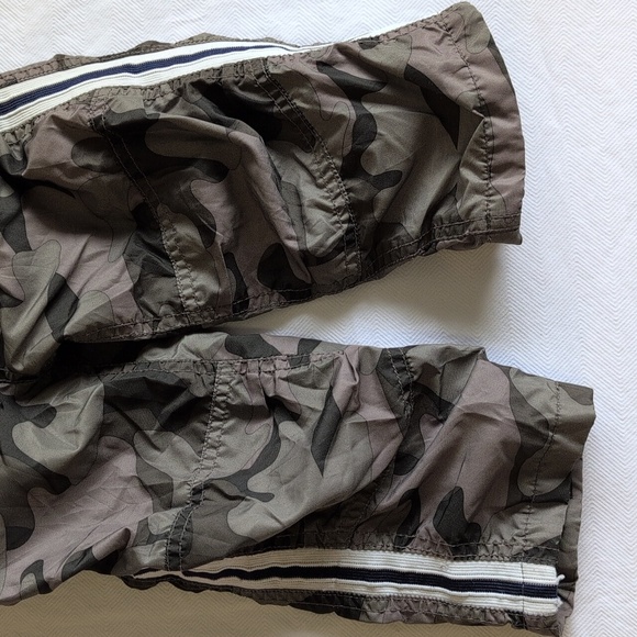 oshkosh b'gosh camo varsity lined track pants 3T toddler boys - Picture 3 of 6